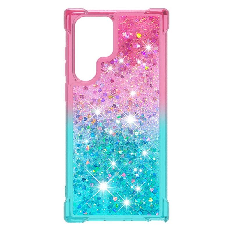 Cover Samsung Galaxy S22 Ultra 5G Colori Paillettes