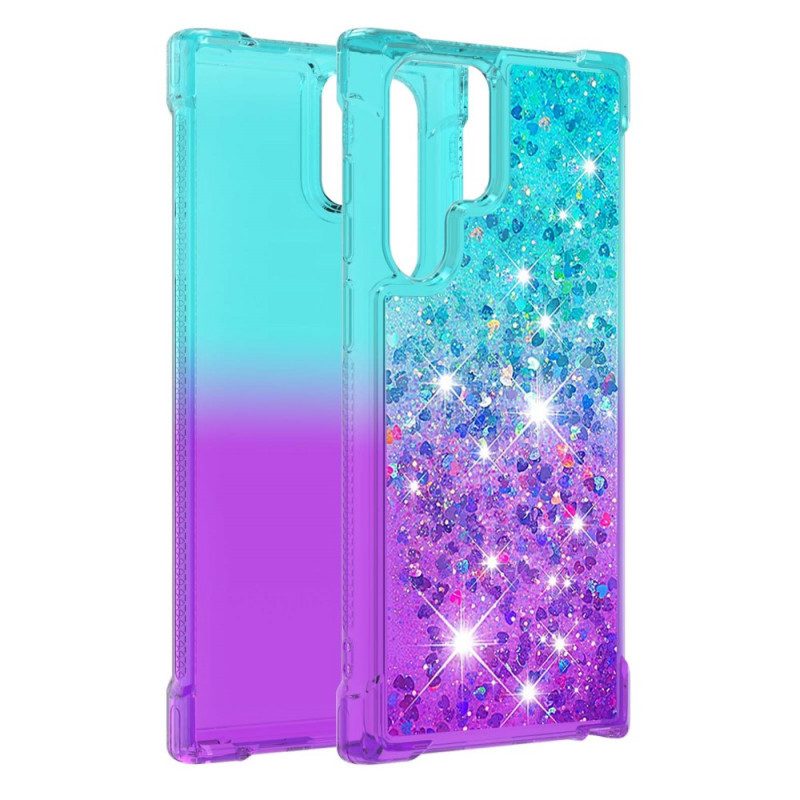 Cover Samsung Galaxy S22 Ultra 5G Colori Paillettes