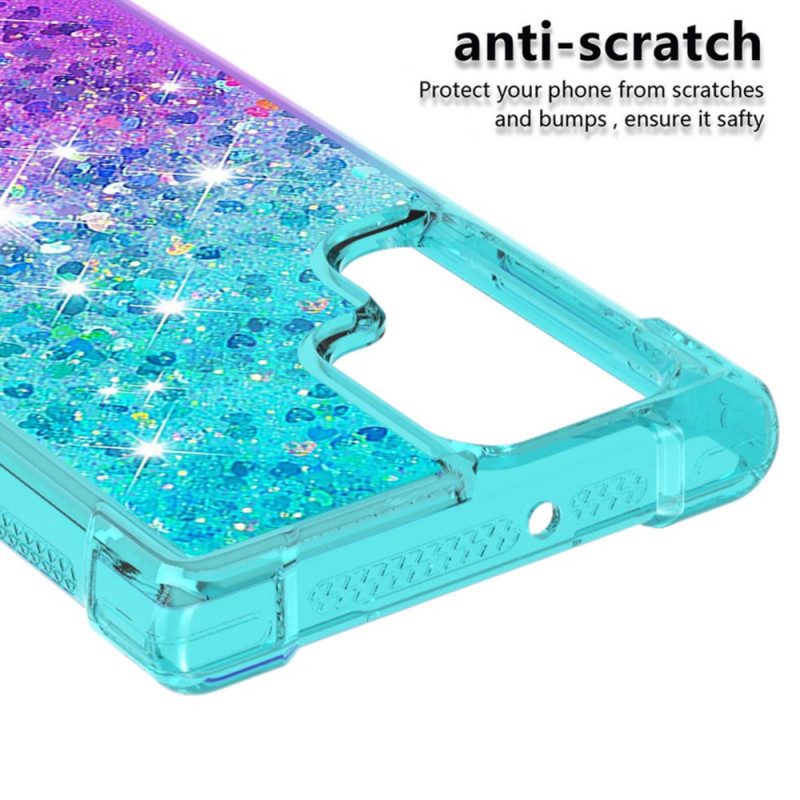 Cover Samsung Galaxy S22 Ultra 5G Colori Paillettes