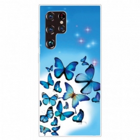 Cover Samsung Galaxy S22 Ultra 5G Farfalle Farfalle 2