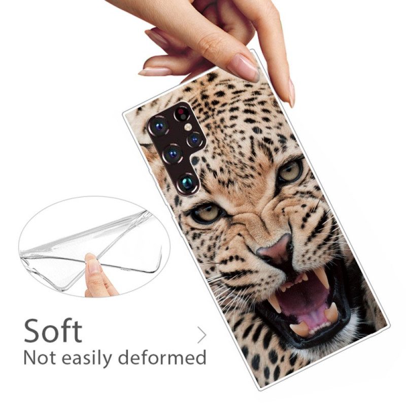 Cover Samsung Galaxy S22 Ultra 5G Felino Favoloso