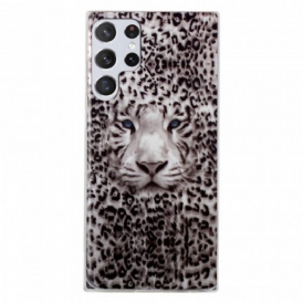 Cover Samsung Galaxy S22 Ultra 5G Leopardo Fluorescente