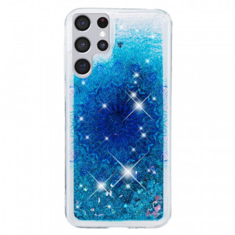 Cover Samsung Galaxy S22 Ultra 5G Mandala Glitterato