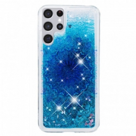 Cover Samsung Galaxy S22 Ultra 5G Mandala Glitterato