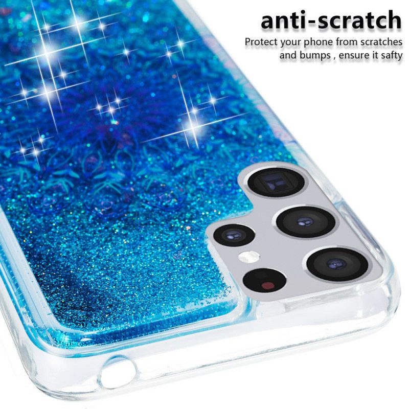 Cover Samsung Galaxy S22 Ultra 5G Mandala Glitterato