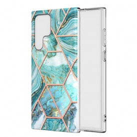 Cover Samsung Galaxy S22 Ultra 5G Marmo Ultra Design