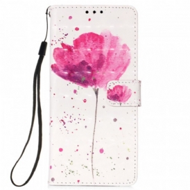 Cover Samsung Galaxy S22 Ultra 5G Papavero Dell'acquerello