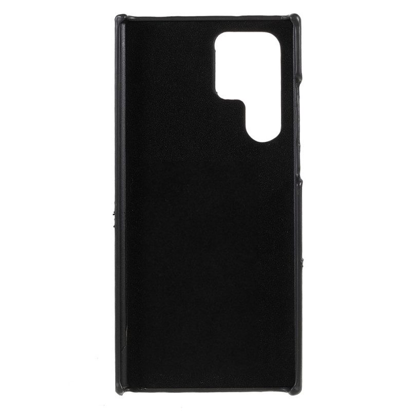 Cover Samsung Galaxy S22 Ultra 5G Titolare Della Carta