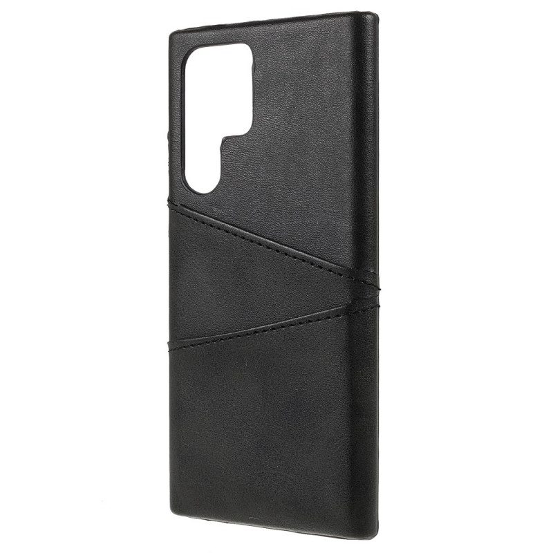 Cover Samsung Galaxy S22 Ultra 5G Titolare Della Carta