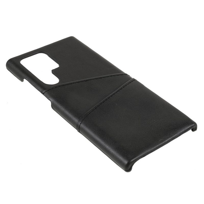 Cover Samsung Galaxy S22 Ultra 5G Titolare Della Carta