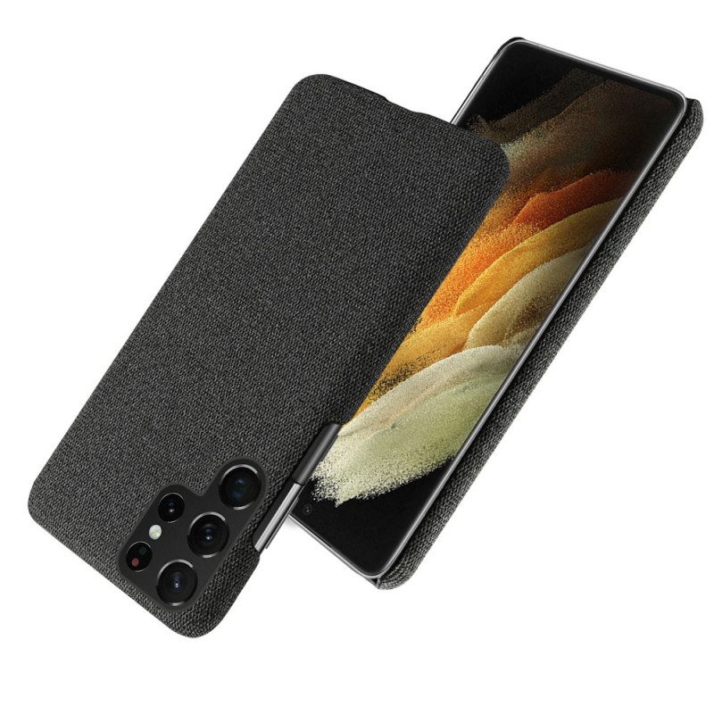 Cover Samsung Galaxy S22 Ultra 5G Trama Tessuto Ksq