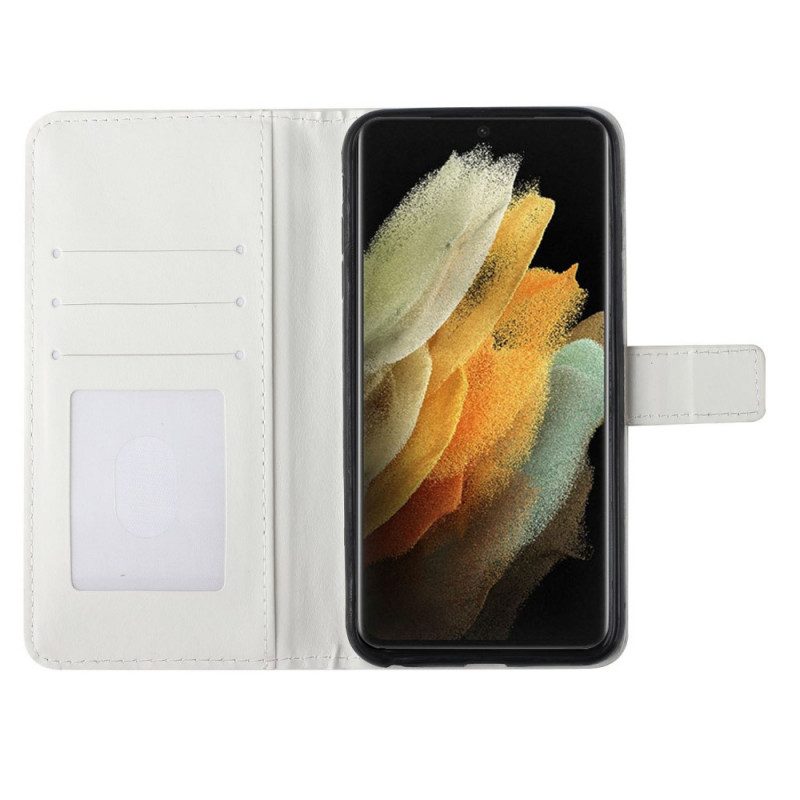 Folio Cover Samsung Galaxy S22 Ultra 5G Vivi Il Tuo Sogno