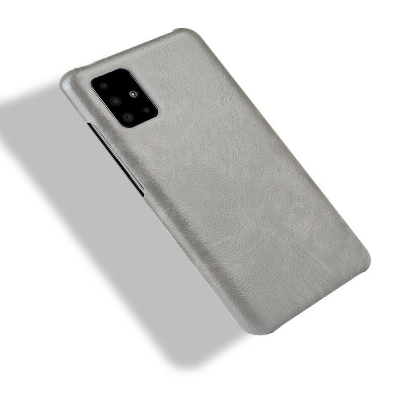 Cover Samsung Galaxy M51 Effetto Pelle Litchi