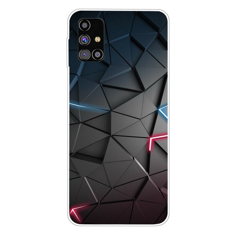 Cover Samsung Galaxy M51 Geometria Flessibile