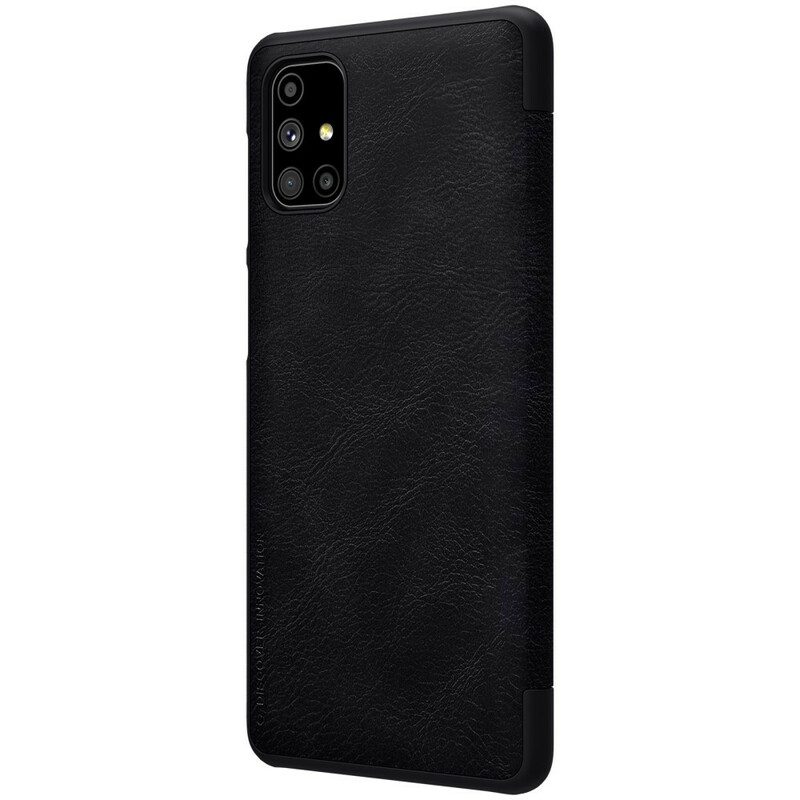 Folio Cover Samsung Galaxy M51 Custodia in pelle Serie Nillkin Qin