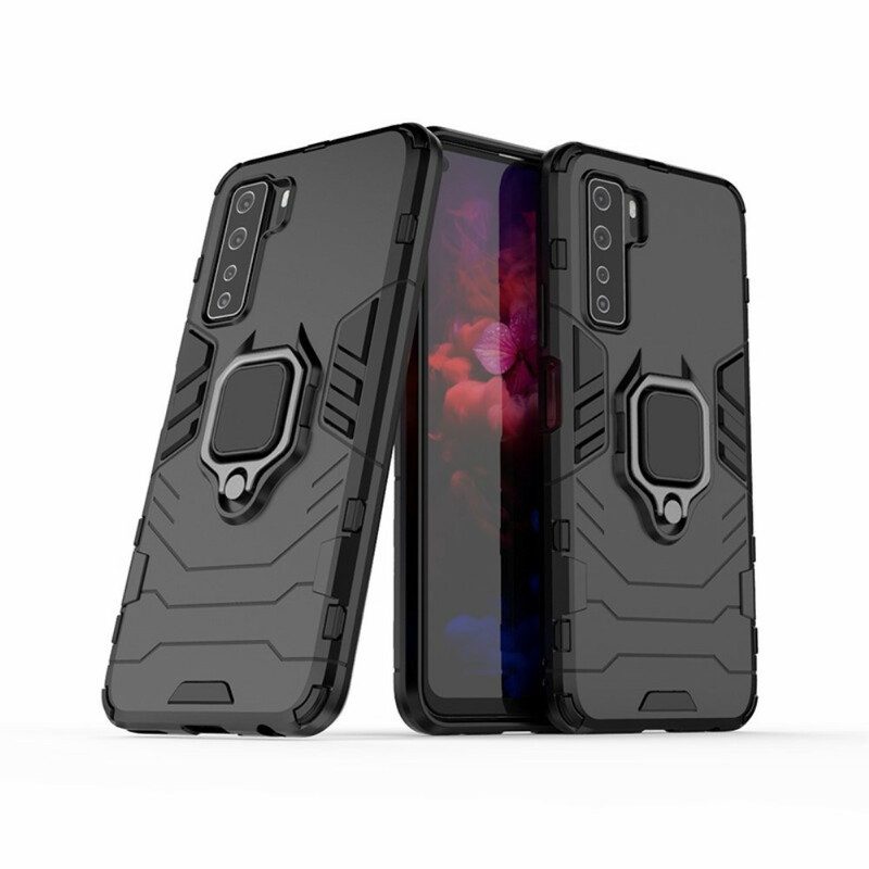 Cover Huawei P40 Lite 5G Anello Resistente