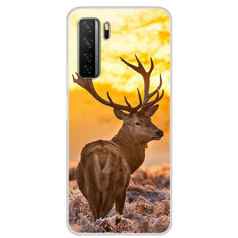 Cover Huawei P40 Lite 5G Cervo E Paesaggio