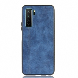 Cover Huawei P40 Lite 5G Cuciture In Pelle Stile