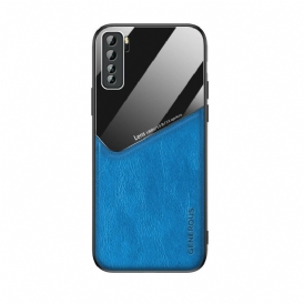 Cover Huawei P40 Lite 5G Effetto Pelle Magnetica