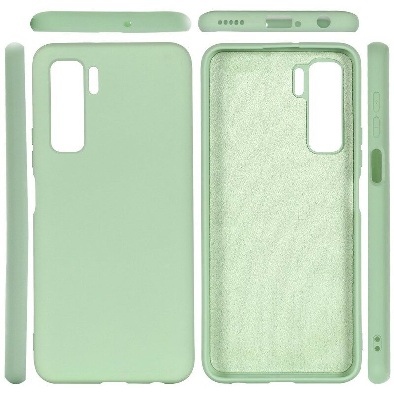 Cover Huawei P40 Lite 5G Liquido Siliconico