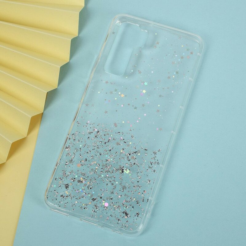 Cover Huawei P40 Lite 5G Polvere Glitterata