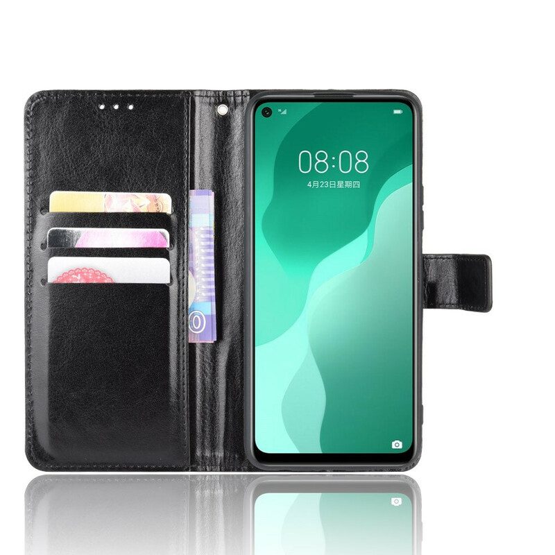 Custodia in pelle Huawei P40 Lite 5G Ecopelle Appariscente