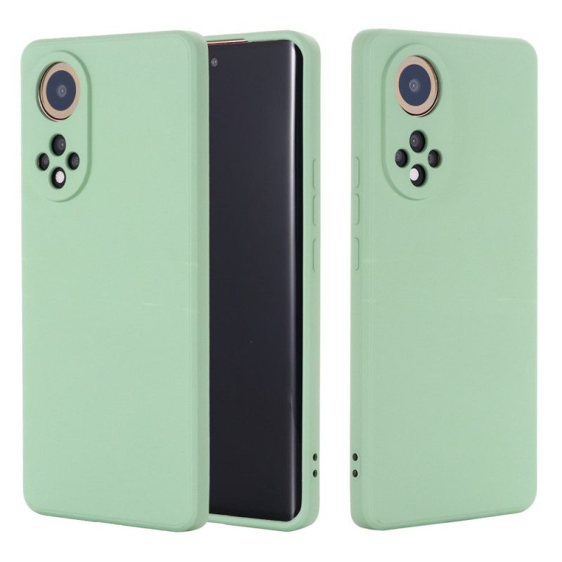 Cover Huawei Nova 9 Silicone Liquido Con Cordino