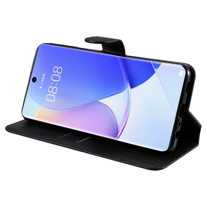 Custodia in pelle Huawei Nova 9 Ecopelle Di Base