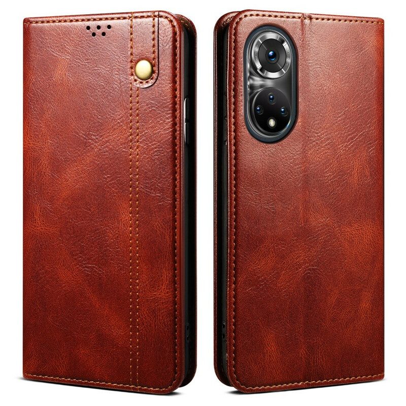 Folio Cover Huawei Nova 9 Custodia in pelle Ecopelle Cerata