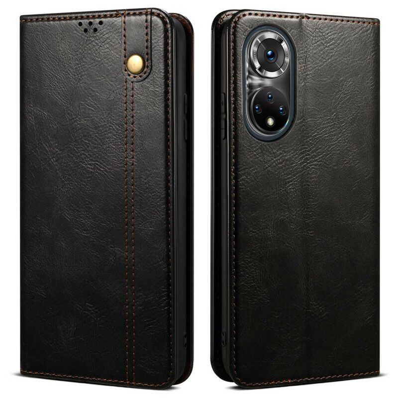 Folio Cover Huawei Nova 9 Custodia in pelle Ecopelle Cerata