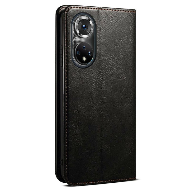 Folio Cover Huawei Nova 9 Custodia in pelle Ecopelle Cerata