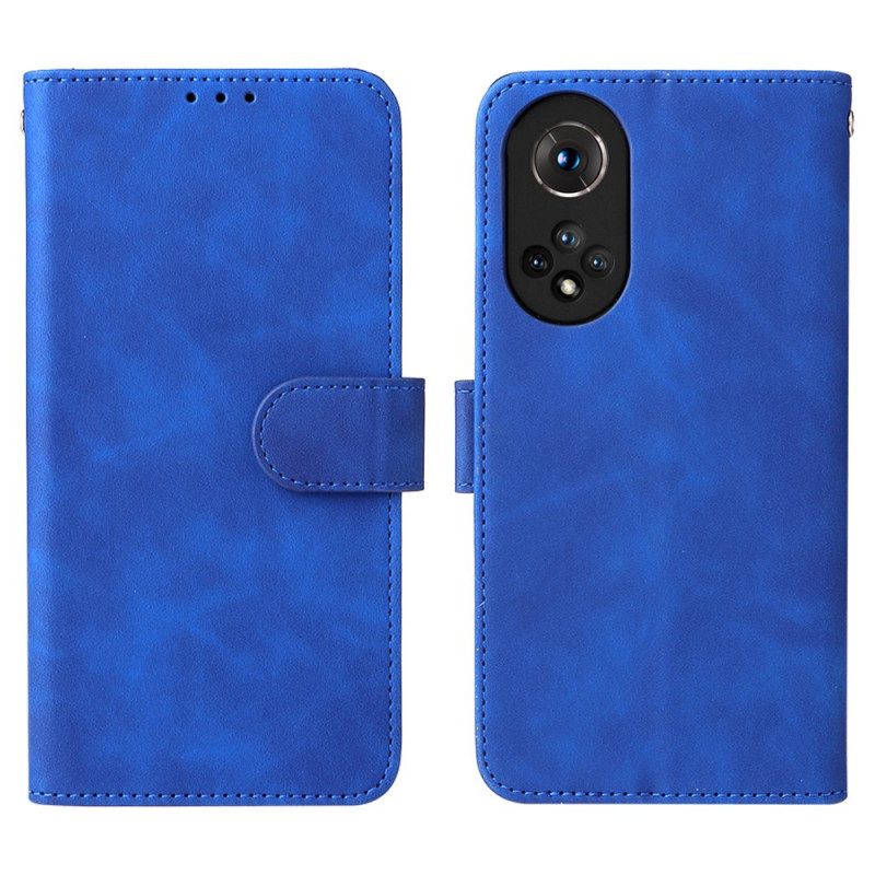 Folio Cover Huawei Nova 9 Tocco Di Pelle