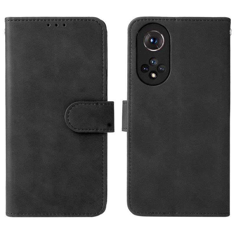 Folio Cover Huawei Nova 9 Tocco Di Pelle