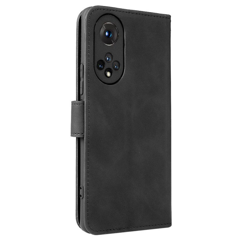 Folio Cover Huawei Nova 9 Tocco Di Pelle