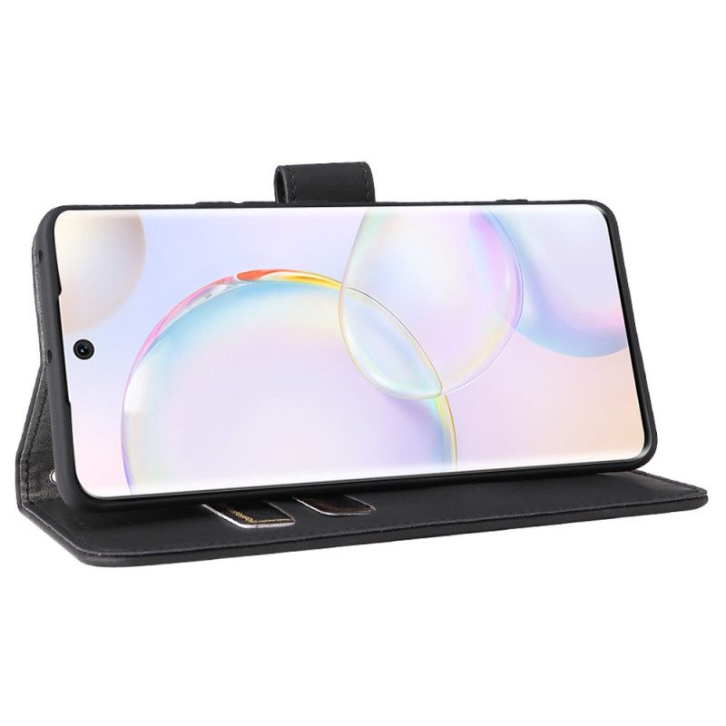 Folio Cover Huawei Nova 9 Tocco Di Pelle