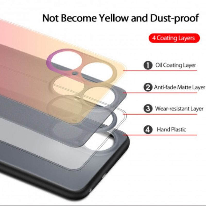 Cover Huawei P50 X-level Matte Con Cordino