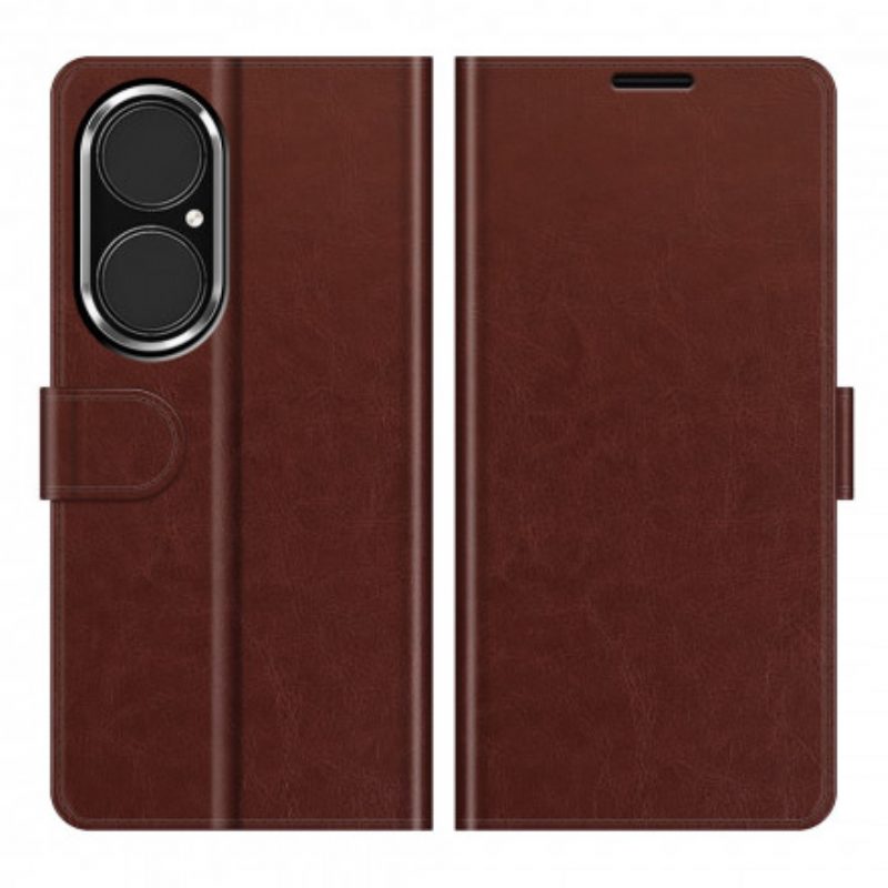 Folio Cover Huawei P50 Design In Pelle Stile