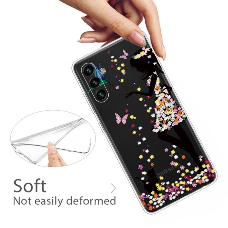 Cover Samsung Galaxy A13 5G / A04s Bella Testa Di Fiore