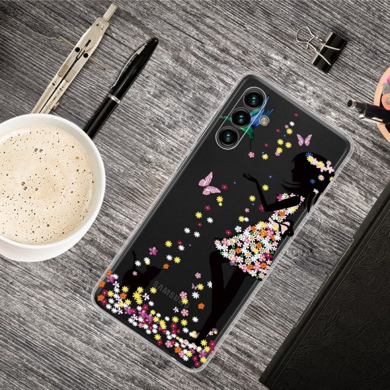 Cover Samsung Galaxy A13 5G / A04s Bella Testa Di Fiore