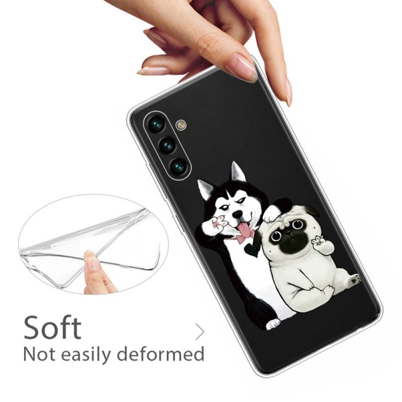 Cover Samsung Galaxy A13 5G / A04s Cani Divertenti