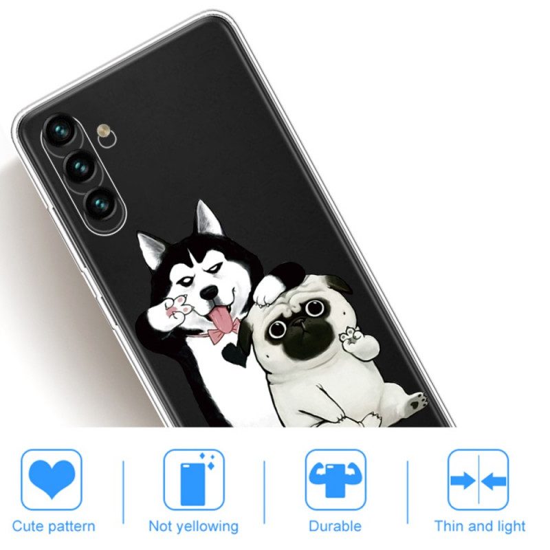 Cover Samsung Galaxy A13 5G / A04s Cani Divertenti