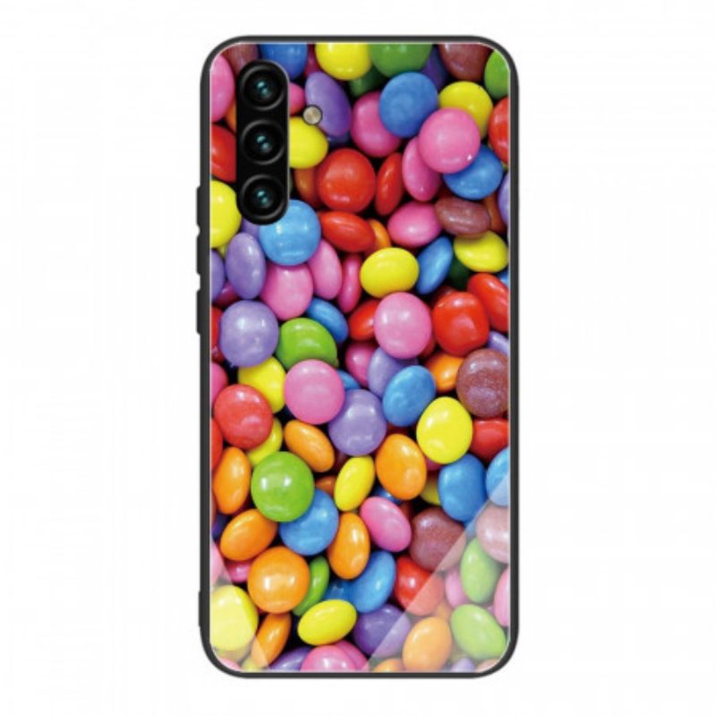 Cover Samsung Galaxy A13 5G / A04s Caramelle In Vetro Temperato