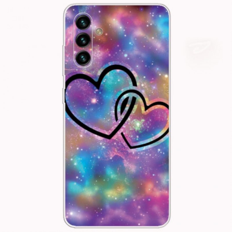 Cover Samsung Galaxy A13 5G / A04s Cuori Incatenati