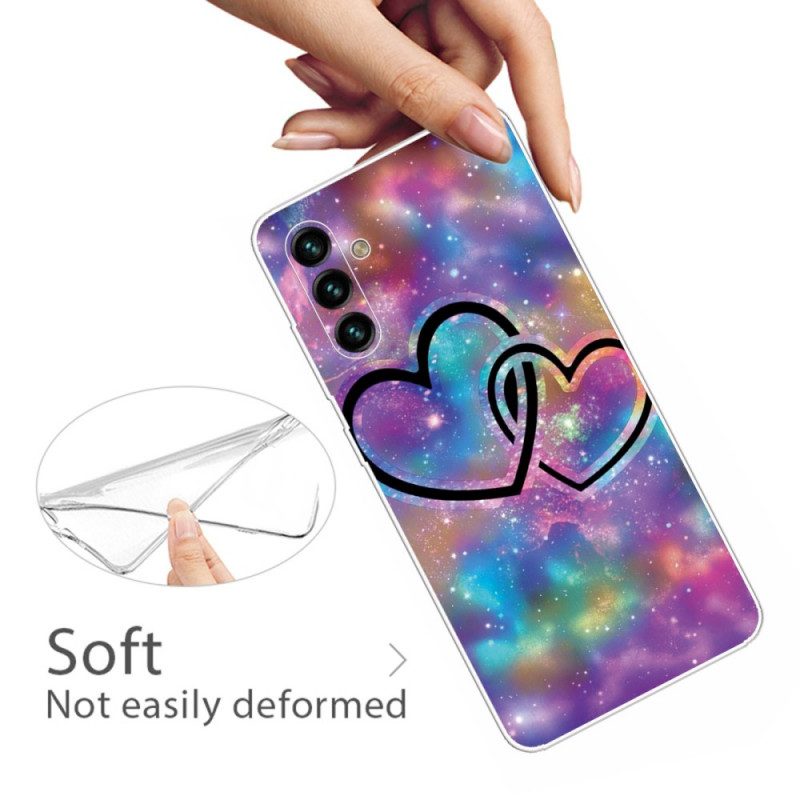 Cover Samsung Galaxy A13 5G / A04s Cuori Incatenati