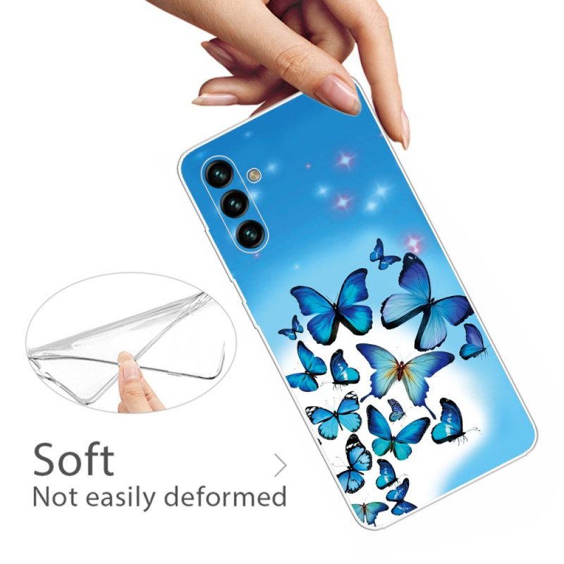 Cover Samsung Galaxy A13 5G / A04s Farfalle Farfalle