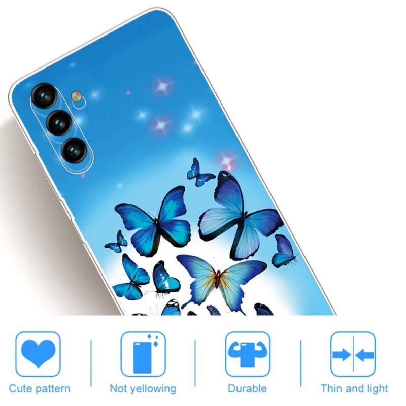 Cover Samsung Galaxy A13 5G / A04s Farfalle Farfalle