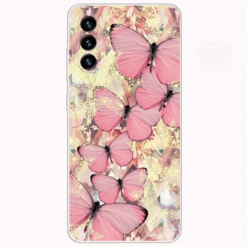 Cover Samsung Galaxy A13 5G / A04s Farfalle Farfalle