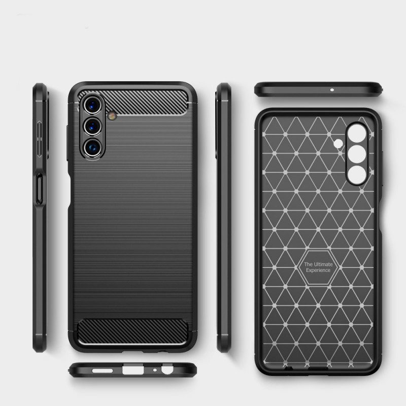 Cover Samsung Galaxy A13 5G / A04s Fibra Di Carbonio Spazzolata