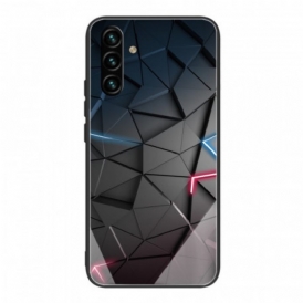 Cover Samsung Galaxy A13 5G / A04s Geometria In Vetro Temperato