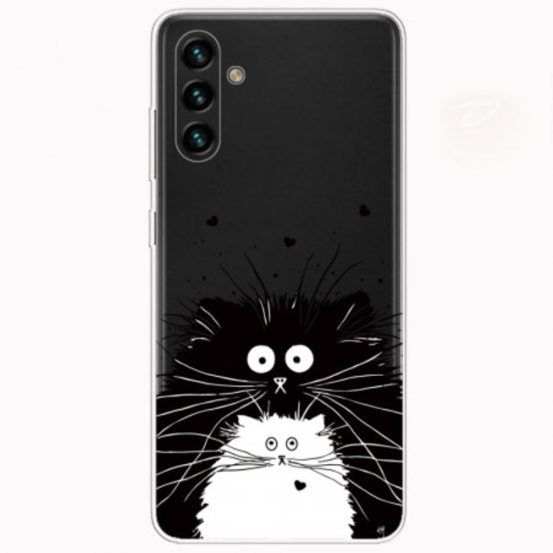 Cover Samsung Galaxy A13 5G / A04s Guarda I Gatti